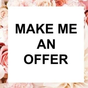 Reasonable offers accepted!